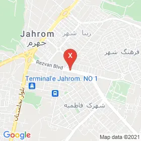 این نقشه، آدرس نرجس نیکوکار متخصص گفتاردرمانگر ( گفتاردرمانی ) در شهر جهرم است. در اینجا آماده پذیرایی، ویزیت، معاینه و ارایه خدمات به شما بیماران گرامی هستند.