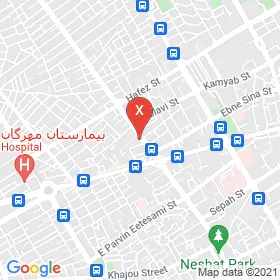 این نقشه، لوکیشن دکتر علیرضا محمدی سلیمانی متخصص ارتوپدی در شهر کرمان است. در اینجا آماده پذیرایی، ویزیت، معاینه و ارایه خدمات به شما بیماران گرامی هستند.