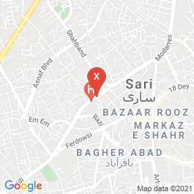 این نقشه، نشانی دکتر نوشین شریعتی متخصص جراحی عمومی در شهر ساری است. در اینجا آماده پذیرایی، ویزیت، معاینه و ارایه خدمات به شما بیماران گرامی هستند.